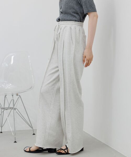 RETRO GIRL(レトロガール)の「シームスウェットPT(スウェットパンツ・レディース・ホワイト系その他/ナチュラル/チャコールグレー・FREE)」の17枚目の写真