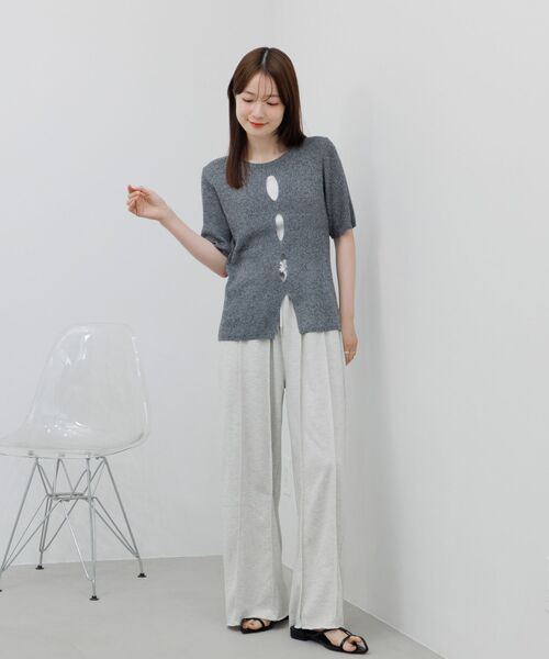 RETRO GIRL(レトロガール)の「シームスウェットPT(スウェットパンツ・レディース・ホワイト系その他/ナチュラル/チャコールグレー・FREE)」の21枚目の写真