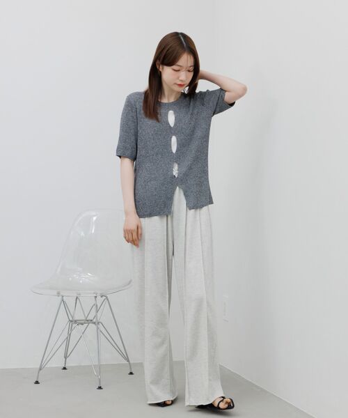 RETRO GIRL(レトロガール)の「シームスウェットパンツ(スウェットパンツ・レディース・ホワイト系その他/ナチュラル/チャコールグレー・FREE)」の21枚目の写真