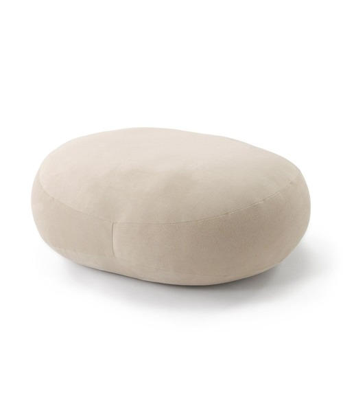 無印良品(ムジルシリョウヒン)の「背当てにもなるやわらかマルチクッション 55×40×20cm(クッション/クッションカバー・メンズ・ブルー/チャコールグレー/ライトベージュ・FREE)」の9枚目の写真