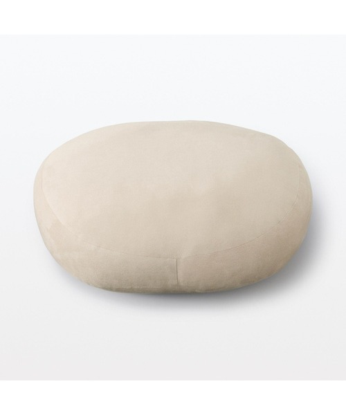 無印良品(ムジルシリョウヒン)の「背当てにもなるやわらかマルチクッション 55×40×20cm(クッション/クッションカバー・メンズ・ブルー/チャコールグレー/ライトベージュ・FREE)」の10枚目の写真