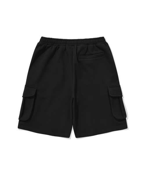 COVERNAT(カバーナット)の「レギュラーカーゴスウェットショーツブラック(その他パンツ・レディース・その他・X-SMALL/SMALL/MEDIUM/LARGE/X-LARGE/XX-LARGE)」の2枚目の写真