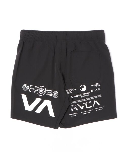 RVCA(ルーカ)の「RVCA/ルーカ ハーフパンツ ショートパンツ ショーツ ロゴ ストレッチ 17インチ セットアップ対応 BG04A606(その他パンツ・メンズ・ブラック・S/L/M)」の2枚目の写真
