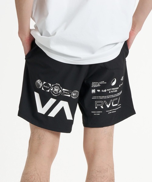 RVCA(ルーカ)の「RVCA/ルーカ ハーフパンツ ショートパンツ ショーツ ロゴ ストレッチ 17インチ セットアップ対応 BG04A606(その他パンツ・メンズ・ブラック・S/L/M)」の5枚目の写真