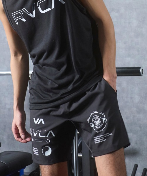 RVCA(ルーカ)の「RVCA/ルーカ ハーフパンツ ショートパンツ ショーツ ロゴ ストレッチ 17インチ セットアップ対応 BG04A606(その他パンツ・メンズ・ブラック・S/L/M)」の12枚目の写真