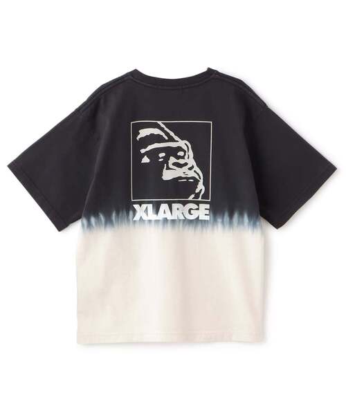 XLARGE KIDS(エクストララージキッズ)の「【人気商品再入荷】【直営店で取り扱い無し】グラデーションタイダイ半袖Tシャツ(Tシャツ/カットソー・キッズ・ブラック/オレンジ・140cm/100cm/120cm/110cm/130cm/90cm)」の3枚目の写真