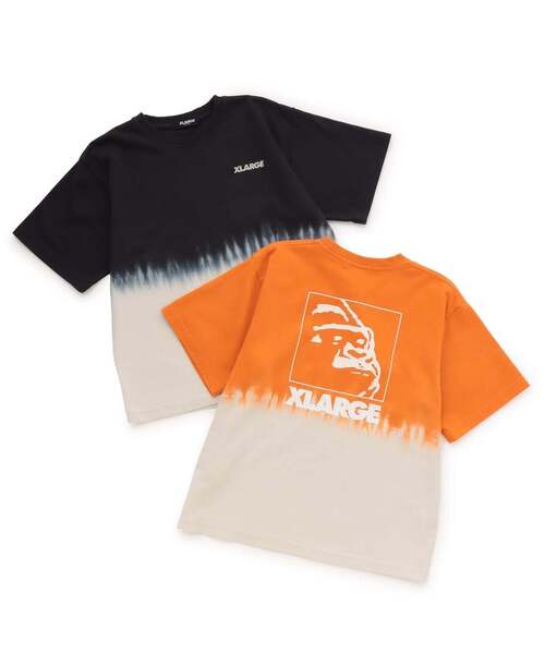 XLARGE KIDS(エクストララージキッズ)の「【人気商品再入荷】【直営店で取り扱い無し】グラデーションタイダイ半袖Tシャツ(Tシャツ/カットソー・キッズ・ブラック/オレンジ・140cm/100cm/120cm/110cm/130cm/90cm)」の8枚目の写真