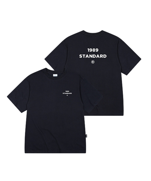 1989STANDARD（1989スタンダード）の「バックセンター クールコットン オーバーサイズ 半袖 (SISSTD-0229)（Tシャツ/カットソー・メンズ・ブラック/アイボリー/ブルー/ネイビー/ホワイト/ライトグレー・MEDIUM/LARGE/X-LARGE）」の5枚目の写真