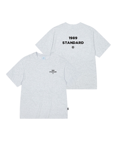 1989STANDARD（1989スタンダード）の「バックセンター クールコットン オーバーサイズ 半袖 (SISSTD-0229)（Tシャツ/カットソー・メンズ・ブラック/アイボリー/ブルー/ネイビー/ホワイト/ライトグレー・MEDIUM/LARGE/X-LARGE）」の4枚目の写真