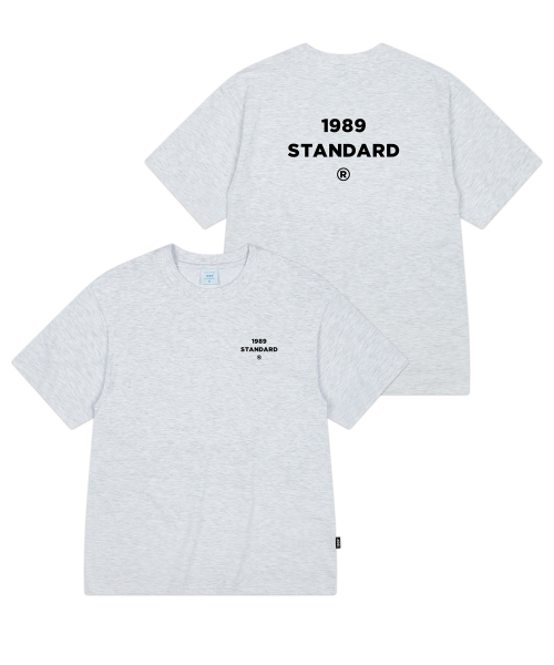 1989STANDARD（1989スタンダード）の「バックセンター クールコットン オーバーサイズ 半袖 (SISSTD-0229)（Tシャツ/カットソー・メンズ・ブラック/アイボリー/ブルー/ネイビー/ホワイト/ライトグレー・MEDIUM/LARGE/X-LARGE）」の14枚目の写真
