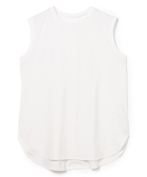 Chacott(チャコット)の「EasyCare+ノースリーブTシャツ(エコバッグ/サブバッグ・レディース・ライラック/ホワイト/ライトグレー・M)」の11枚目の写真