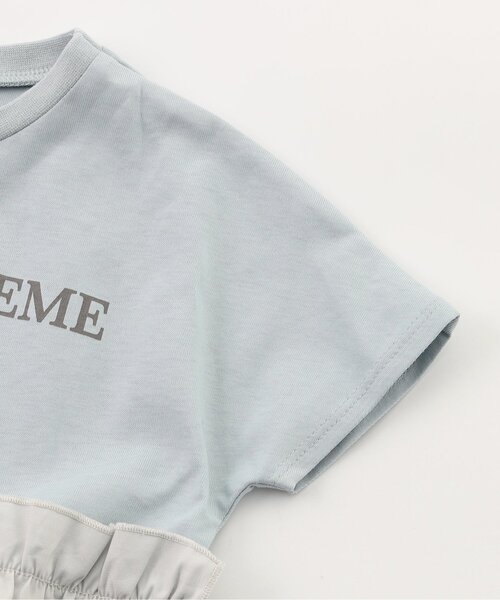 Boribon(ボリボン)の「クロアチアンペプラム半袖Tシャツ(Tシャツ/カットソー・キッズ・その他2/ブラック/サックスブルー・80/90/100/110/120)」の14枚目の写真