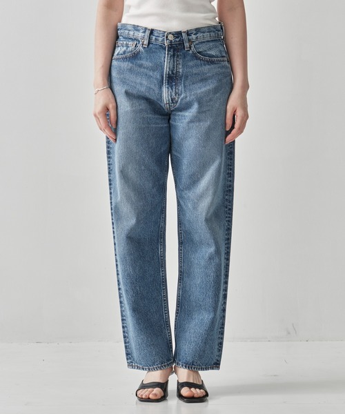 orSlow（オアスロウ）の「[orSlow/オアスロー]101 DADs FIT DENIM PANTS（デニムパンツ・レディース・ライトブルー・S/XS）」の4枚目の写真