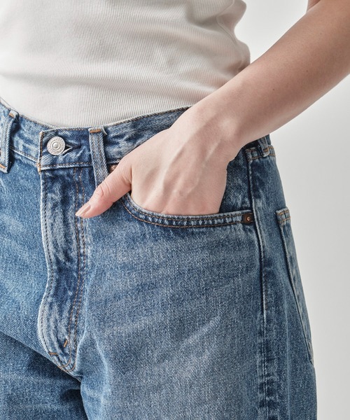 orSlow（オアスロウ）の「[orSlow/オアスロー]101 DADs FIT DENIM PANTS（デニムパンツ・レディース・ライトブルー・S/XS）」の10枚目の写真