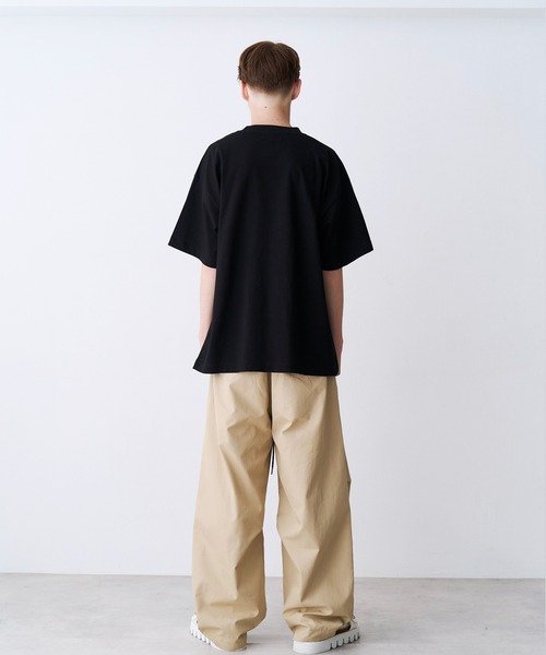SeeSew(シーソー)の「【UNISEX】CORD DISC PRINT TEE/コードディスクプリントTシャツ(Tシャツ/カットソー・メンズ・ブラック/ホワイト・M/L)」の13枚目の写真