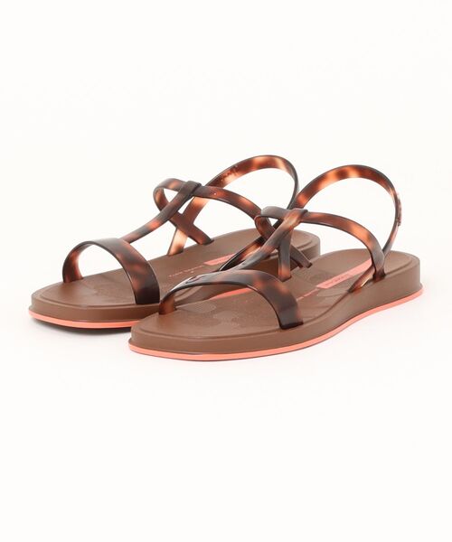 TSURUYA(ツルヤ)の「《IPANEMA》GLOW TRENDY SAND(サンダル・レディース・ブラック系その他/ブラウン系その他・35/36/37/38/34)」の2枚目の写真
