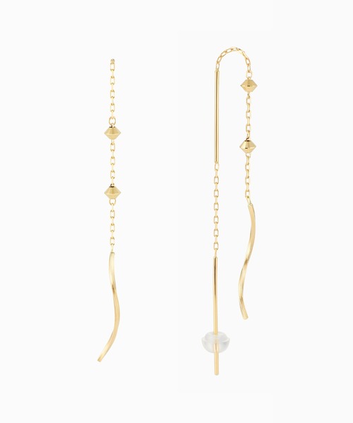 festaria bijou SOPHIA ピアス K10 YG セール】K10YG ピアス（ピアス（両耳用））｜festaria bijou SOPHIA