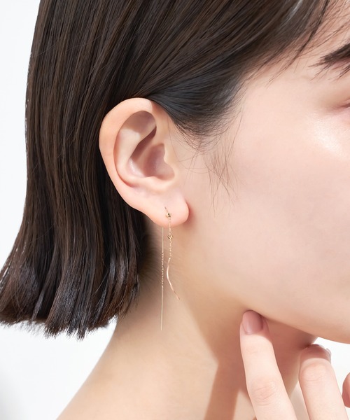 festaria bijou SOPHIA(フェスタリアビジュソフィア)の「K10YG ピアス(ピアス(両耳用)・レディース・イエローゴールド・ONE SIZE)」の4枚目の写真