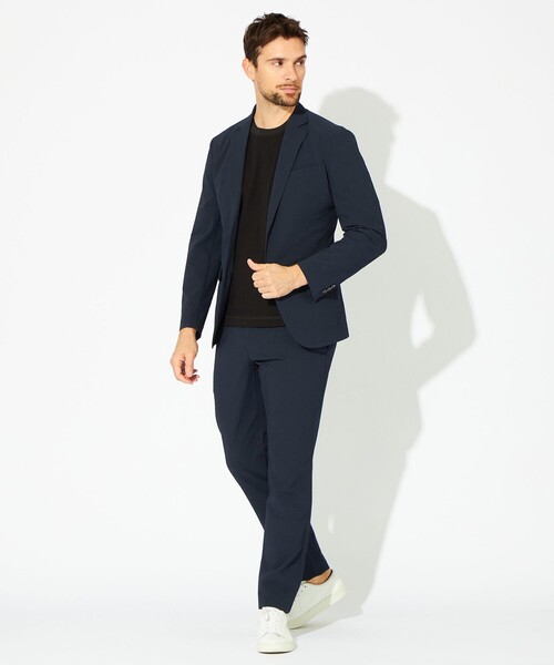 EPOCA UOMO（エポカウォモ）の「ランダムサッカージャケット（テーラードジャケット・メンズ・ダークネイビー/ブラック・46/48）」の12枚目の写真