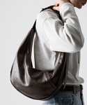 CLEL（クレイル）の「【CLEL】2Way Half Moon Bag / 2way ハーフムーンバッグ（ショルダーバッグ・メンズ）」