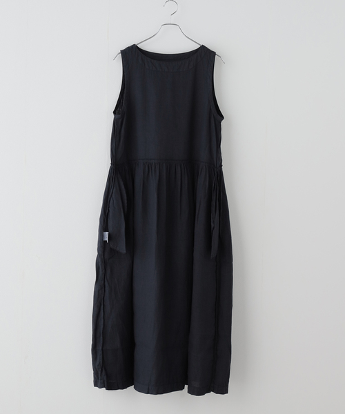 JOURNAL STANDARD LUXE(ジャーナルスタンダード ラックス)の「【ARMEN】LINEN PLAIN BOAT NECK DRESS(ワンピース・レディース・ブラック・1)」の15枚目の写真