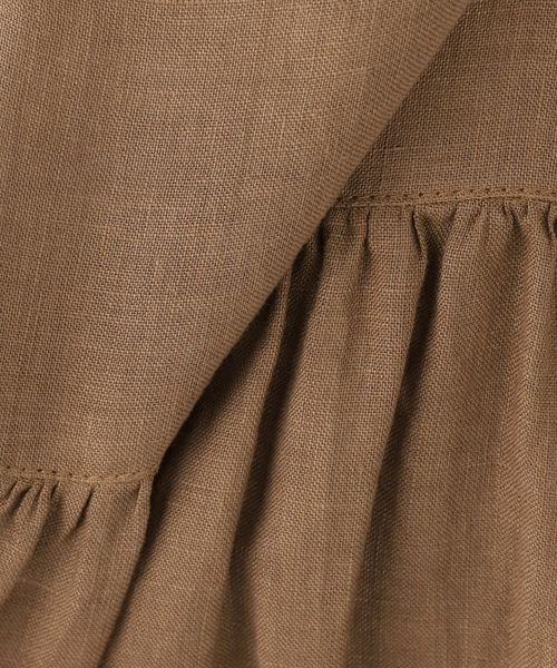 JOURNAL STANDARD LUXE(ジャーナルスタンダード ラックス)の「【ARMEN】LINEN PLAIN BOAT NECK DRESS(ワンピース・レディース・ブラック・1)」の10枚目の写真