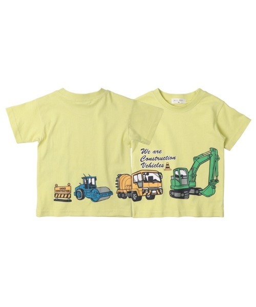 Will Mery（ウイルメリィ）の「【WEB限定】乗り物プリント半袖Tシャツ（Tシャツ/カットソー・キッズ・ブルー/イエロー・80/90/130/100/110/120）」の8枚目の写真