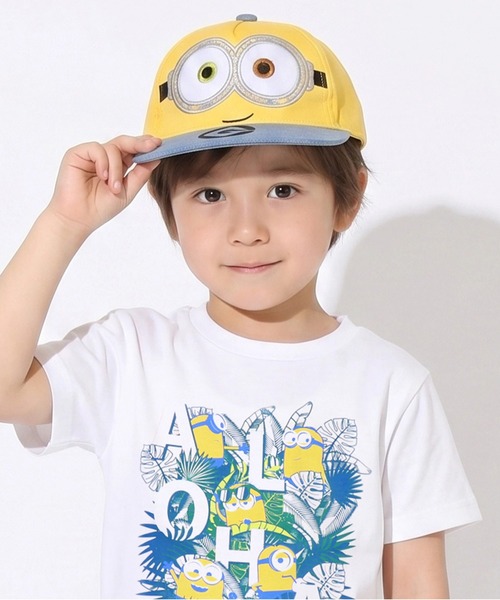 MINIONS(ミニオンズ)の「ミニオン 光るツイルキャップ 1282(キャップ・キッズ・イエロー・M size/L size)」の1枚目の写真