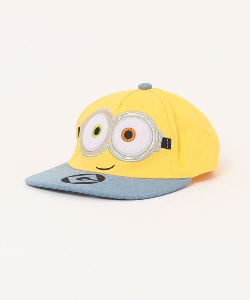 MINIONS(ミニオンズ)の「ミニオン 光るツイルキャップ 1282(キャップ・キッズ・イエロー・M size/L size)」の3枚目の写真