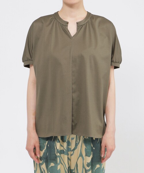 Paul Stuart(ポールスチュアート)の「【ウォッシャブル】アリアナ天竺 プルオーバー(Tシャツ/カットソー・レディース・ブラウン系その他4/ネイビー/グリーン系その他6・6)」の7枚目の写真