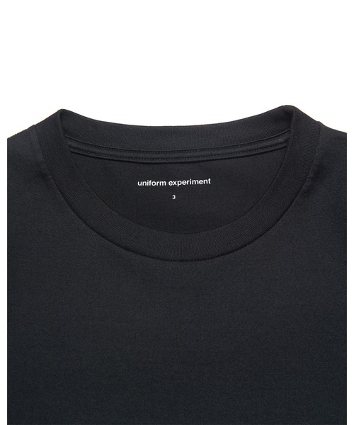 uniform experiment(ユニフォームエクスペリメント)の「STENCIL LOGO TEE(Tシャツ/カットソー・メンズ・ホワイト/ネイビー/ブラック・1/2/3/4/5)」の16枚目の写真