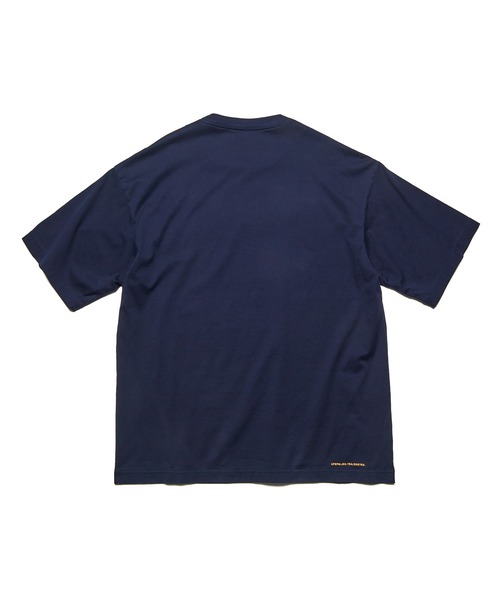 uniform experiment(ユニフォームエクスペリメント)の「STENCIL LOGO TEE(Tシャツ/カットソー・メンズ・ホワイト/ネイビー/ブラック・1/2/3/4/5)」の5枚目の写真