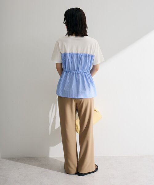 Green Parks(グリーンパークス)の「ビスチェドッキングカットプルオーバー(Tシャツ/カットソー・レディース・グレー系その他2/ブルー系その他6/ブラック/カーキ・FREE)」の19枚目の写真