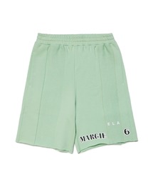 MM6 Maison Margiela | MM6 Maison Margiela(エムエムシックス メゾン マルジェラ)Kids & Junior ワンポイントブランドロゴショートパンツ(スウェットパンツ)
