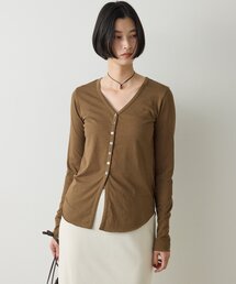 【La nature linge】 キュプラハイツイストカーデ