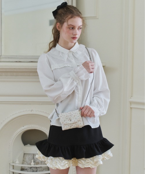 idem(イデム)の「paddet chain pouch bag / ミニチェーンバッグ(ショルダーバッグ・レディース・ホワイト/ブルー/その他/ブラック・FREE)」の13枚目の写真