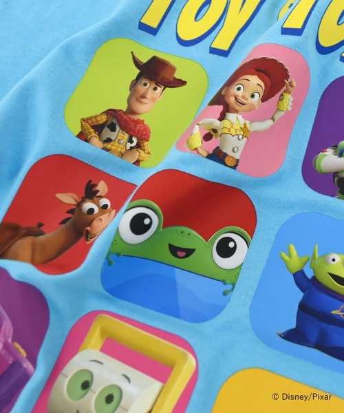 and D. petit main(アンドディープティマイン)の「【DISNEY/PIXAR/Toy Story】トイストーリー/集合アート ワイド半袖Tシャツ(Tシャツ/カットソー・キッズ・チャコール/サックスブルー・110cm/100cm/90cm/140cm/130cm/120cm)」の17枚目の写真