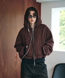 Elanque（エランク）の「Reversible Zip Foodie / リバーシブルジップフーディー（パーカー）」