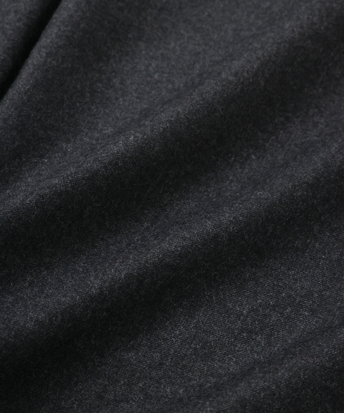 UNFOLLOW(アンフォロー)の「【FOLL / フォル】sp130s wool flunnel light slacks(スラックス・メンズ・グレー/ネイビー・3/2)」の4枚目の写真