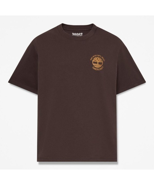 Timberland(ティンバーランド)の「半袖 バック グラフィック Tシャツ メンズ(Tシャツ/カットソー・メンズ・ダークブラウン・X-LARGE/MEDIUM/LARGE/XX-LARGE)」の4枚目の写真