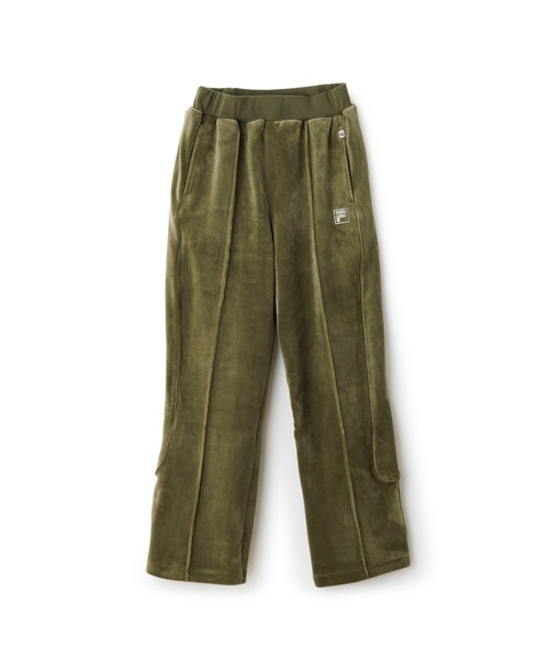 FILA（フィラ）の「CIRCLE LOGO TRACK PANTS / サークルロゴ　トラックパンツ（その他パンツ・レディース・ベージュ/ブラック/カーキ・L/XL/M）」の3枚目の写真