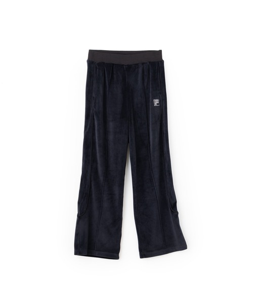 FILA（フィラ）の「CIRCLE LOGO TRACK PANTS / サークルロゴ　トラックパンツ（その他パンツ・レディース・ベージュ/ブラック/カーキ・L/XL/M）」の2枚目の写真
