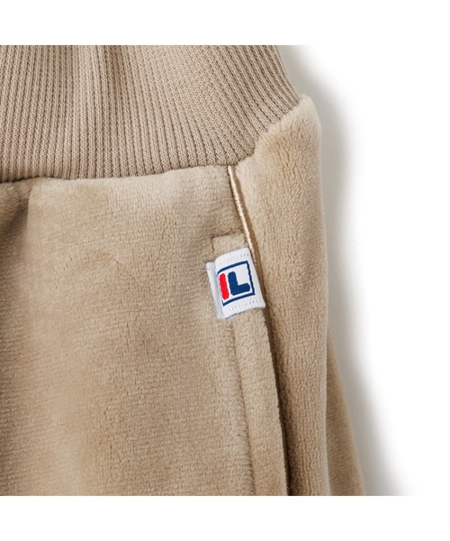 FILA（フィラ）の「CIRCLE LOGO TRACK PANTS / サークルロゴ　トラックパンツ（その他パンツ・レディース・ベージュ/ブラック/カーキ・L/XL/M）」の8枚目の写真