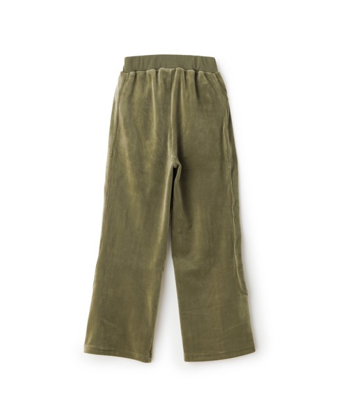 FILA（フィラ）の「CIRCLE LOGO TRACK PANTS / サークルロゴ　トラックパンツ（その他パンツ・レディース・ベージュ/ブラック/カーキ・L/XL/M）」の9枚目の写真