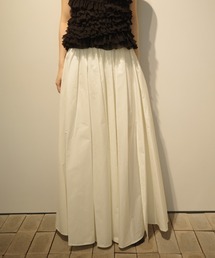 CLANE SLIT FLARE SKIRT