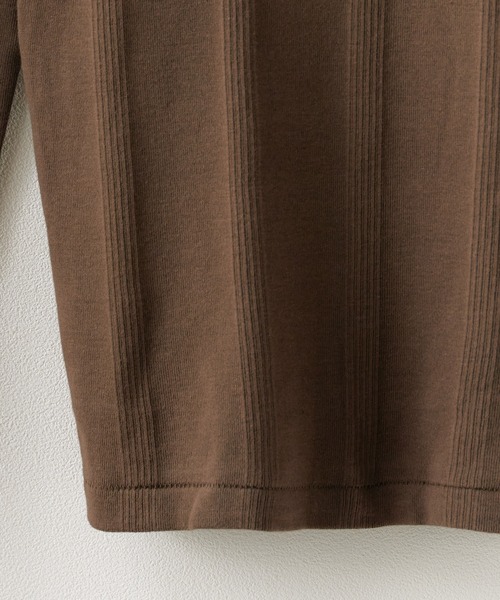 MILLER(ミラー)の「R.P.miller/ミラー Cup L/S Tee カップ付き 長袖 バックオープン ロンT Uネック 2026新作 再入荷 夏服(Tシャツ/カットソー・レディース・アイボリー/グリーン/ブラウン・FREE)」の11枚目の写真