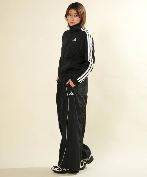 adidas(アディダス)の「adidas/アディダス ロングパンツ ジャージ スタジアム ウーブンパンツ セットアップ対応 DI430(その他パンツ・レディース・ブラック×ホワイト・L/M/S)」の5枚目の写真
