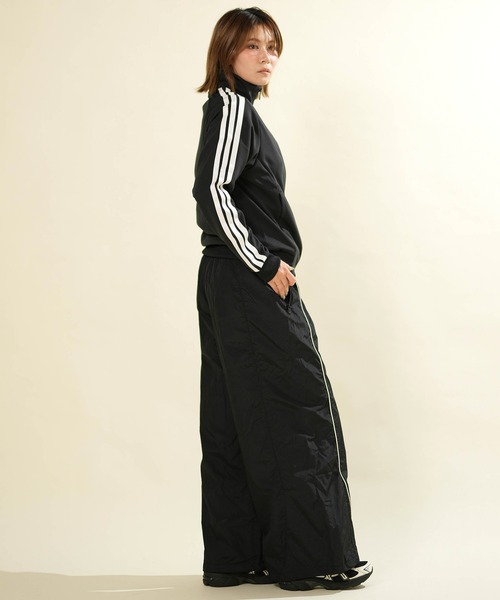 adidas(アディダス)の「adidas/アディダス ロングパンツ ジャージ スタジアム ウーブンパンツ セットアップ対応 DI430(その他パンツ・レディース・ブラック×ホワイト・L/M/S)」の7枚目の写真