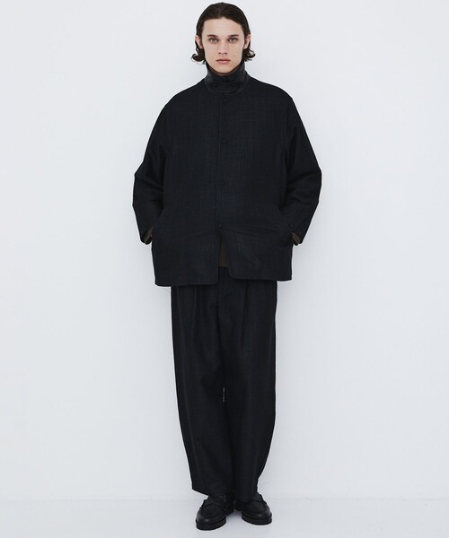 UNITED TOKYO(ユナイテッドトウキョウ)の「【数量限定】SILK BROKEN OX WORK JACKET(ブルゾン・メンズ・ブラウン/ブラック・1/2)」の5枚目の写真