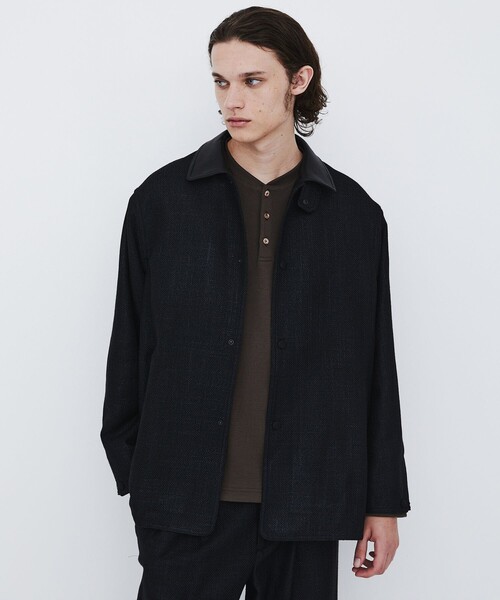 UNITED TOKYO(ユナイテッドトウキョウ)の「【数量限定】SILK BROKEN OX WORK JACKET(ブルゾン・メンズ・ブラウン/ブラック・1/2)」の9枚目の写真